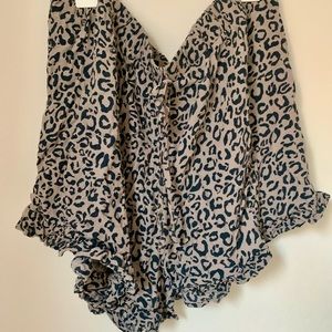 American Eagle Tie Shorts Size XL